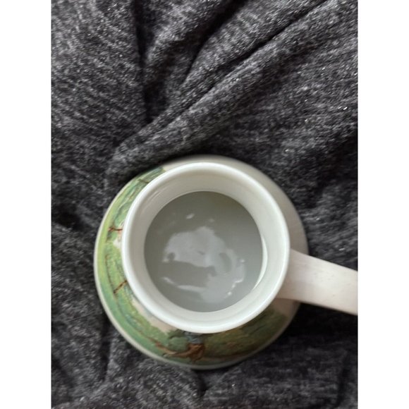 Otagiri Papel Graphics No Spill Mug Coffee Cup Golf Course Golfer Vtg - Picture 4 of 6